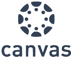 Canvas platform for quizzes and homework logo